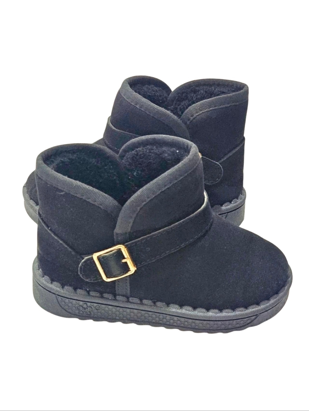 Fashon Fuzzy Snow Boots Toddler Girls Size EU29 Black Warm Winter Cozy